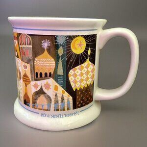 Disneyland Park MUG It's A Small World Ceramic Cup Turkey